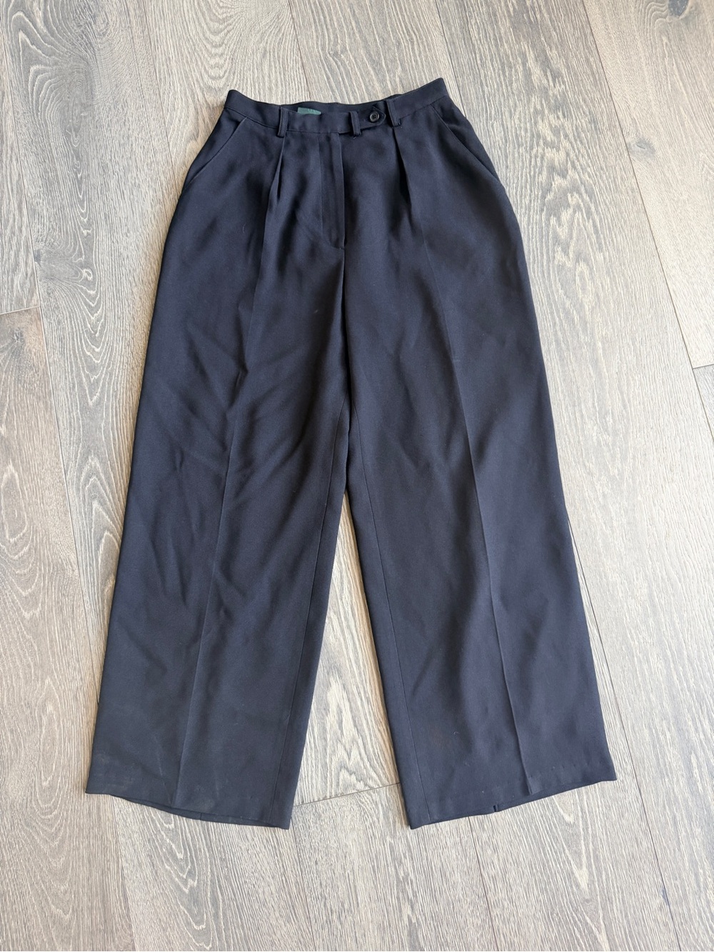 Vintage Lauren Ralph Lauren Wide Leg Dress Pant in Black Size 6